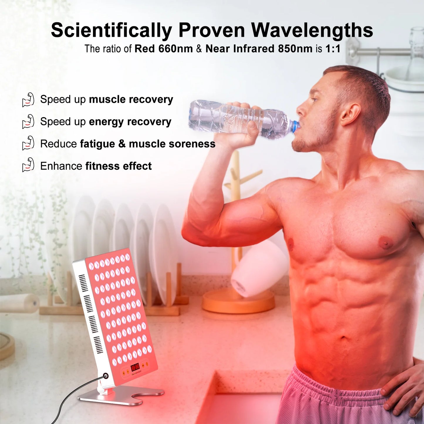 Portable Series Red Light Therapy Device