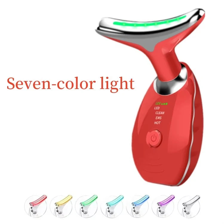 High-Quality Essence Skin Care Firming Anti-Aging and Anti-Wrinkle Massager Neck Lifting Beauty Container Hot Compress